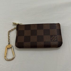 Louis Vuitton Key Pouch Damier Ebene